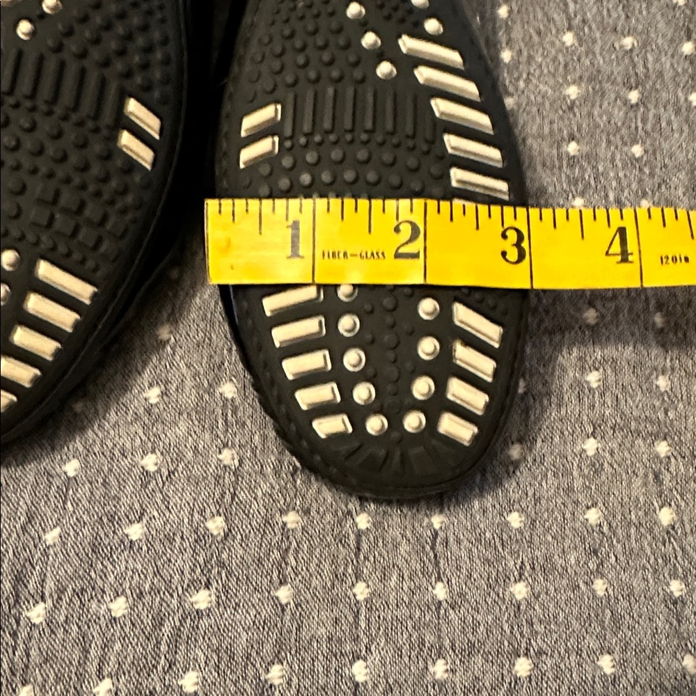 Stuart Weitzman Black Patent Leather Mach Driving Moccasins size 8M - Picture 9 of 13